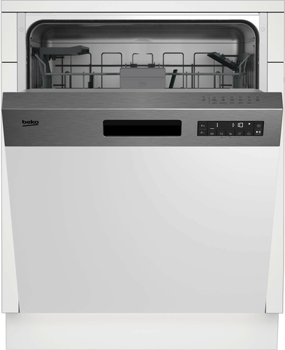 beko bdsn26430x lavastoviglie da incasso a scomparsa parziale 14 coperti classe d