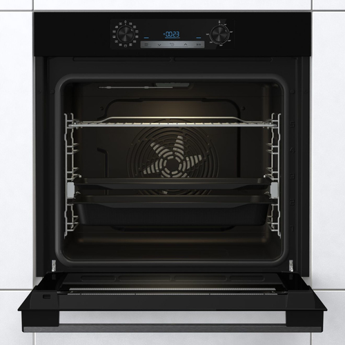 hisense bsa65226ab forno elettrico da incasso ventilato a vapore con grill 77 litri 3500 w classe a nero