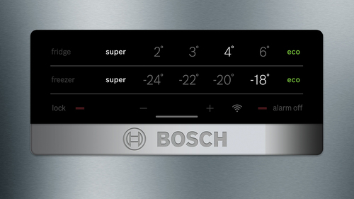 bosch serie 4 kgn49xlea frigorifero combinato libera installazione capacità 435 l no frost classe e inox
