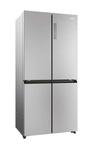 haier hcr3818enmm frigorifero americano multidoor capacità 467 litri no frost classe e colore inox platino