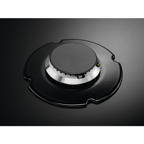 electrolux egg75372k piano cottura colore nero superficie piana 75 cm gas 5 fornello(i)